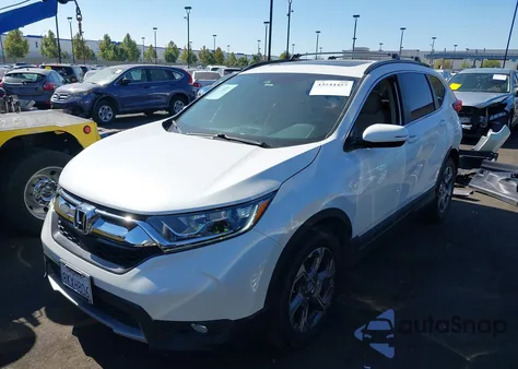 2019 Honda Cr-V Ex-L из США, поврежденный, VIN 5J6RW1H84KA037307